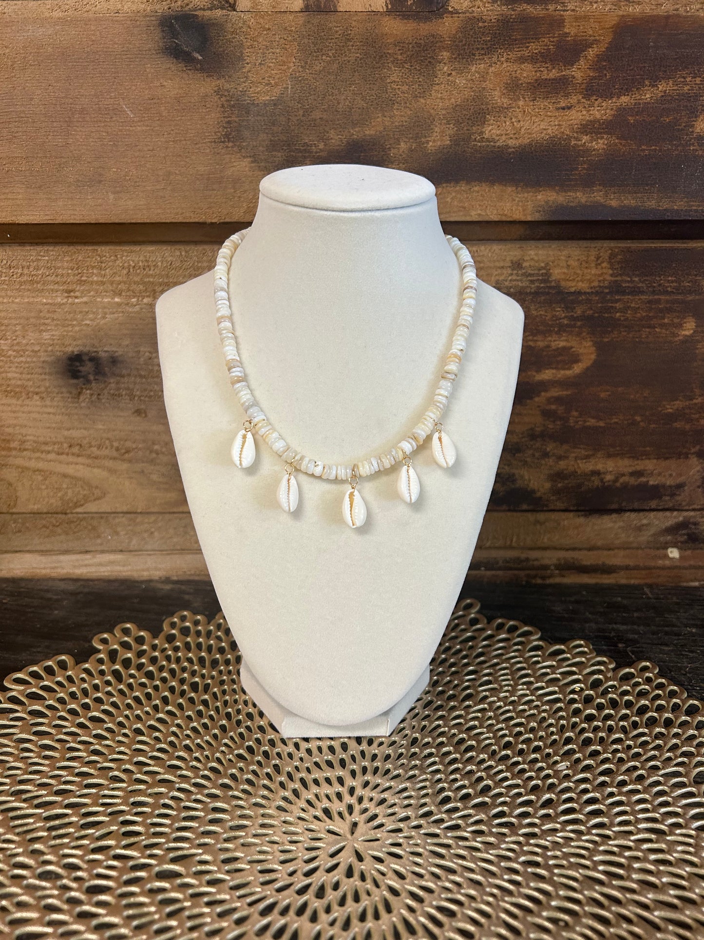“Shell Me About It, Stud” Necklace
