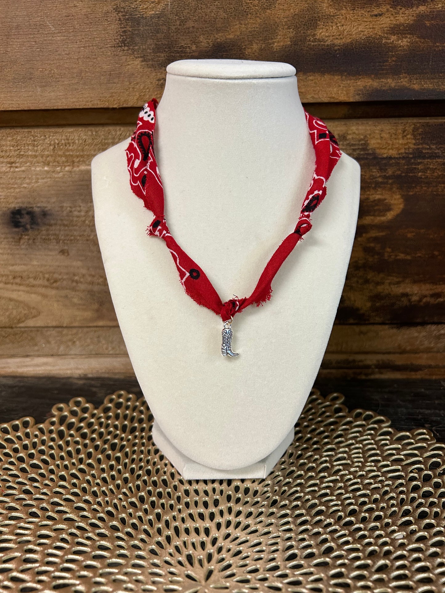 Boot Scootin’ Boogie Bandana Necklace