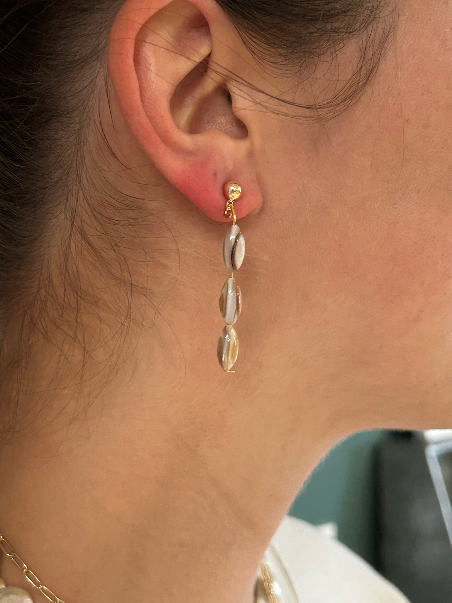 Taylor’s Shell Drop Earrings