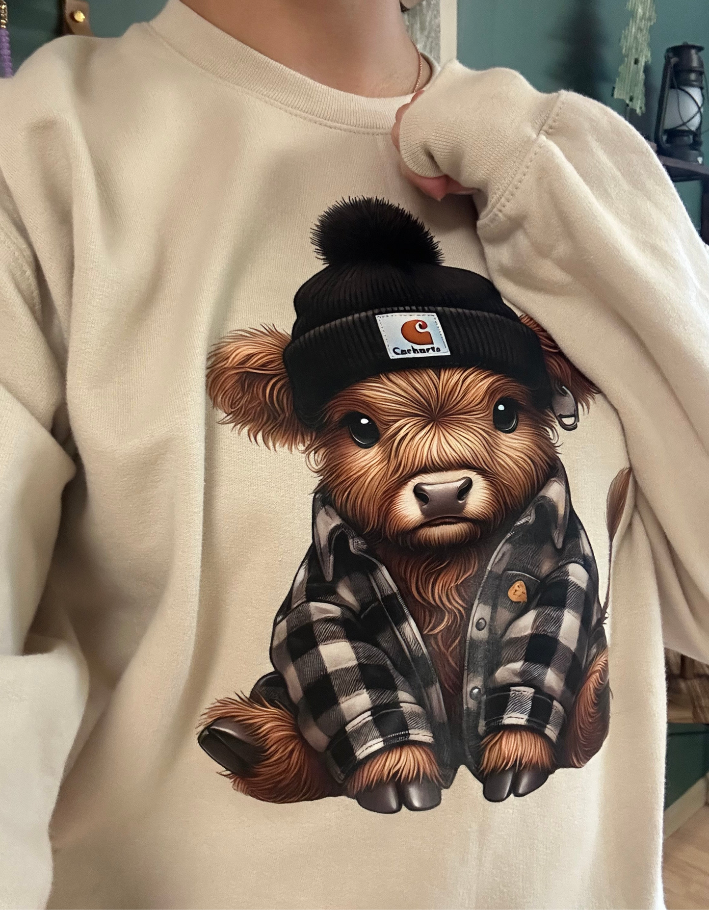Highland Cow Crewneck