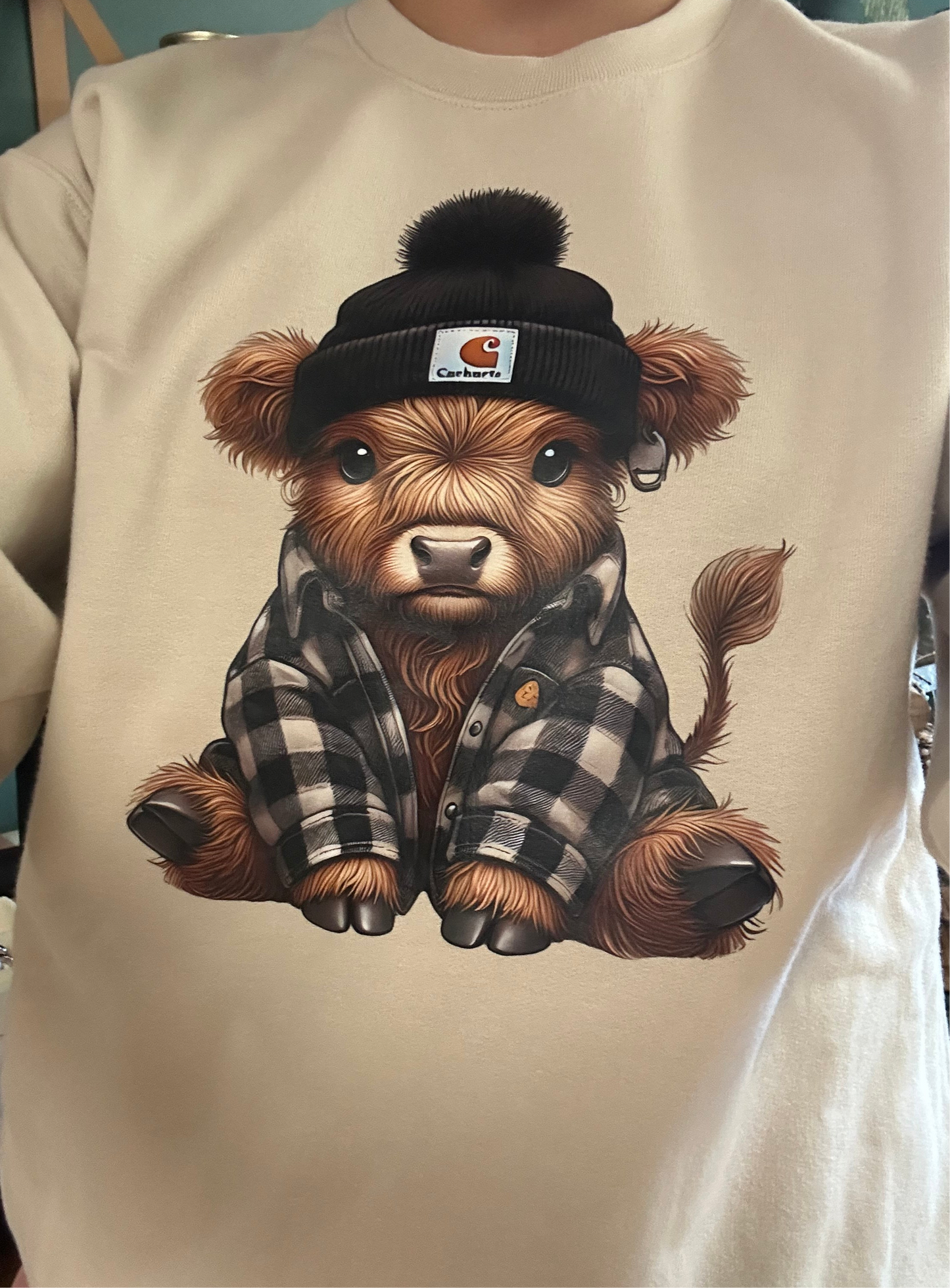 Highland Cow Crewneck