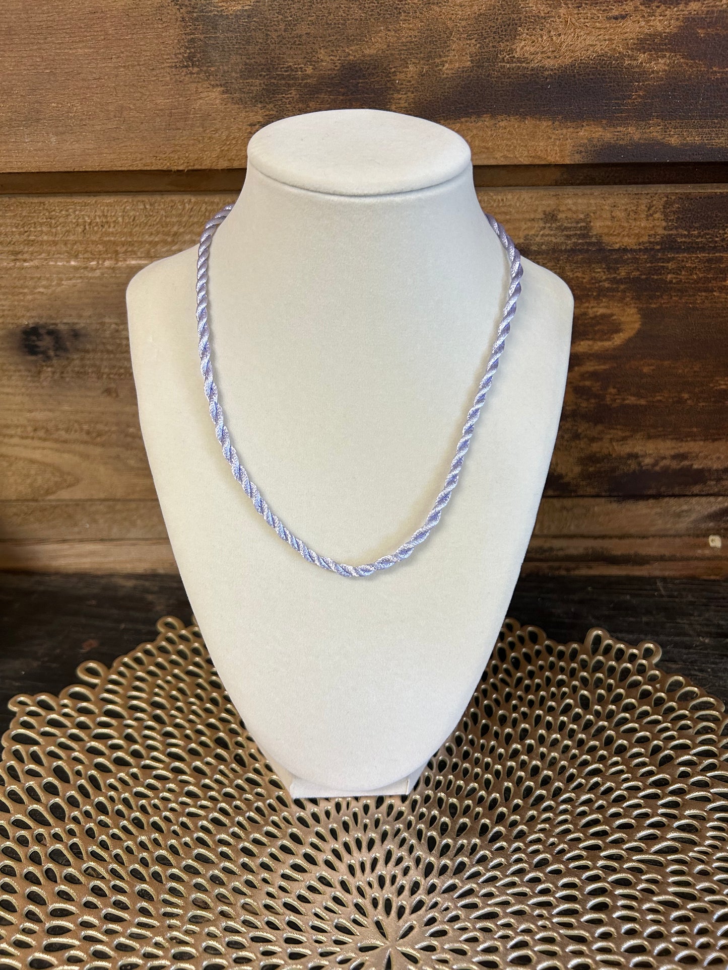 Custom Charm Necklace with Cord