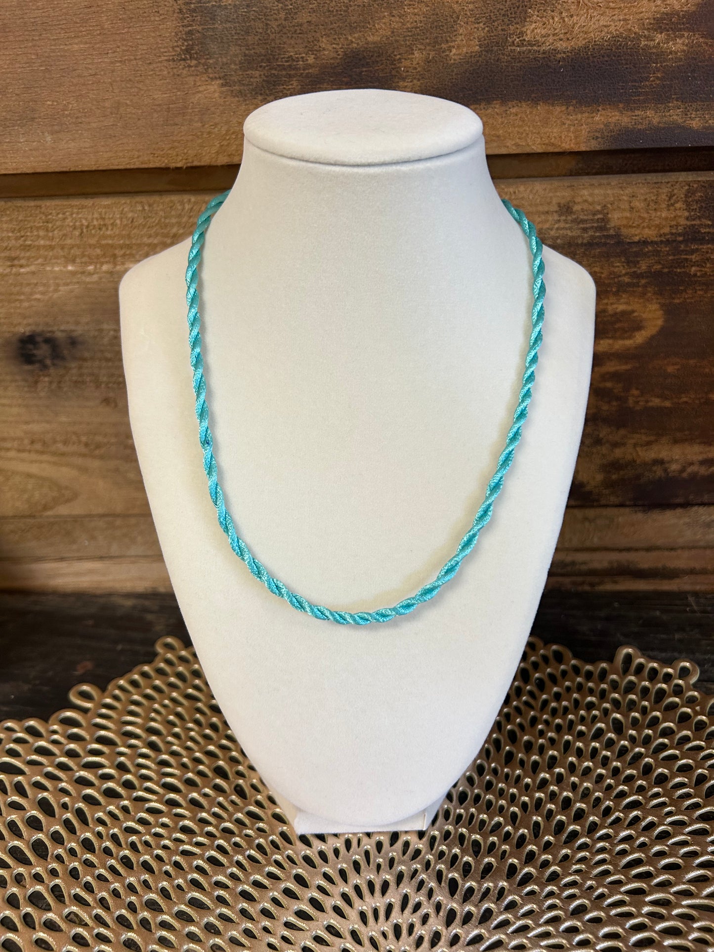 Custom Charm Necklace with Cord
