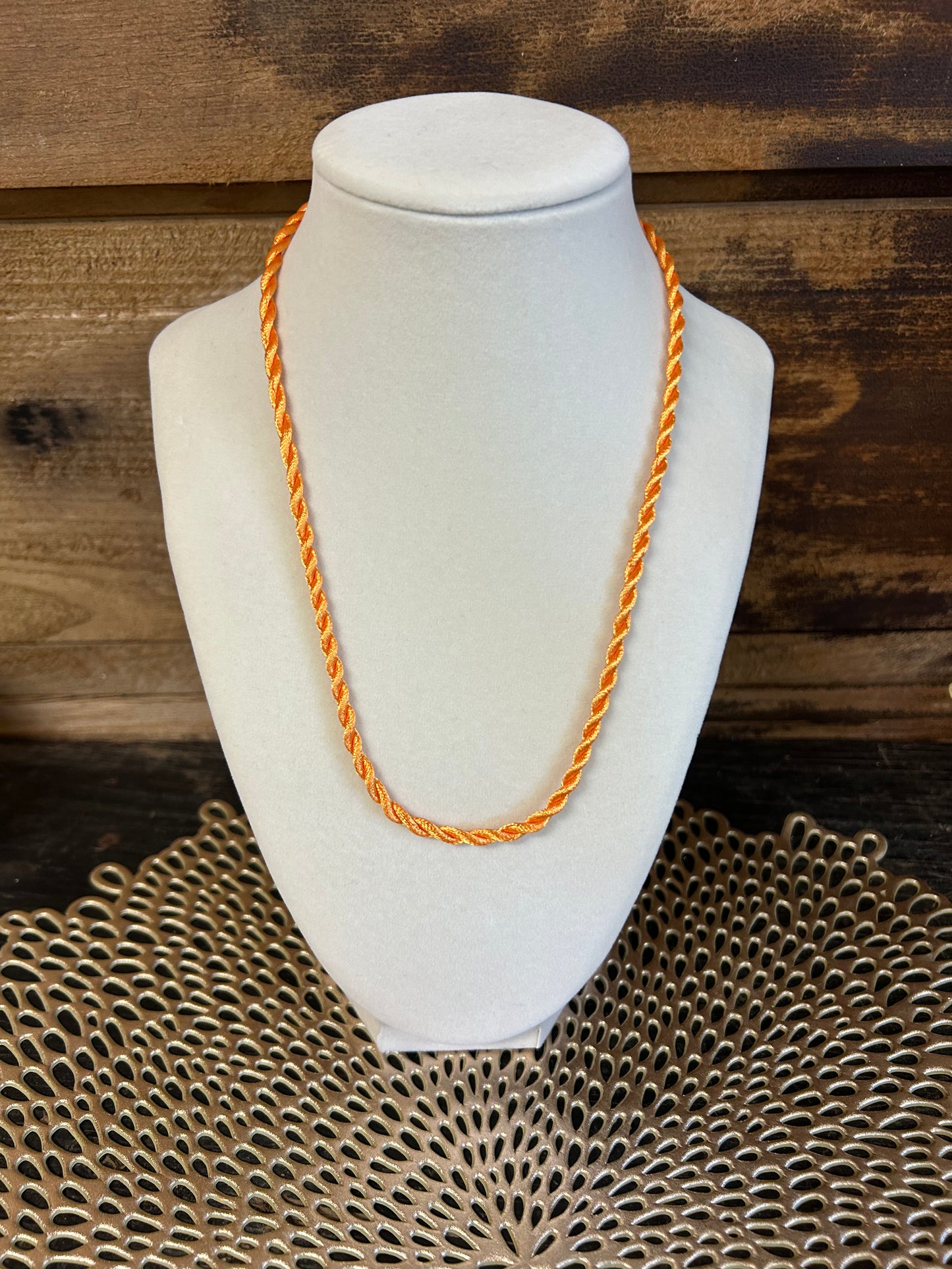 Custom Charm Necklace with Cord