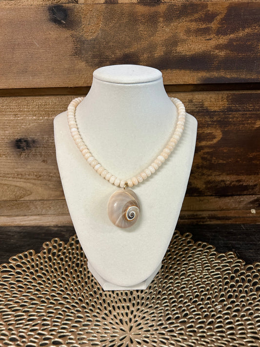 Shark Eye Shell Necklace