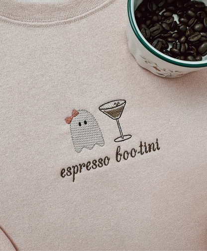 Espresso Boo~tini Crewneck