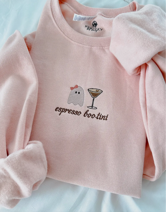 Espresso Boo~tini Crewneck