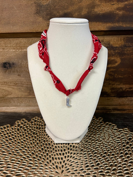 Boot Scootin’ Boogie Bandana Necklace