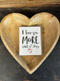 I Love You More. End of Story. Valentine's Day Card