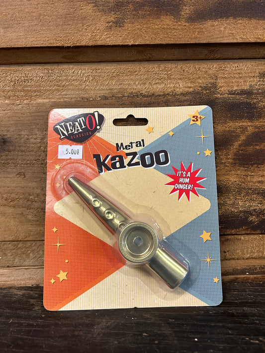 Neato! Metal Kazoo 4.75"- Retro Classic