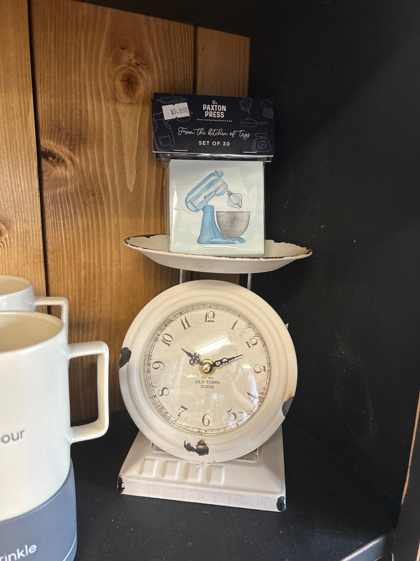 From the Kitchen of Tags - Blue Mixer