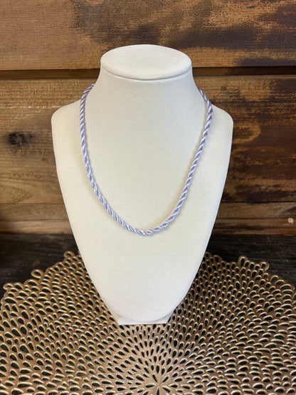 Custom Charm Necklace with Cord