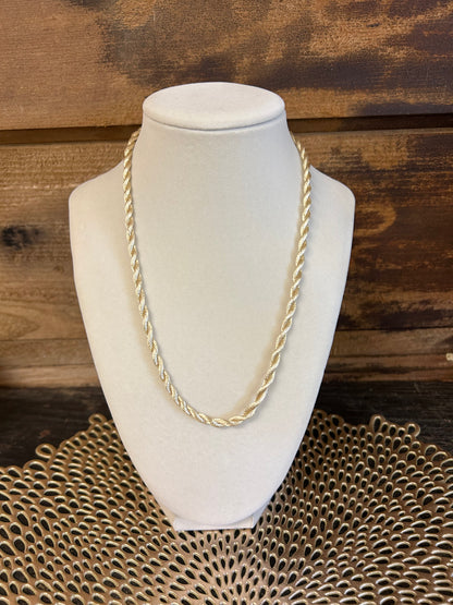 Custom Charm Necklace with Cord