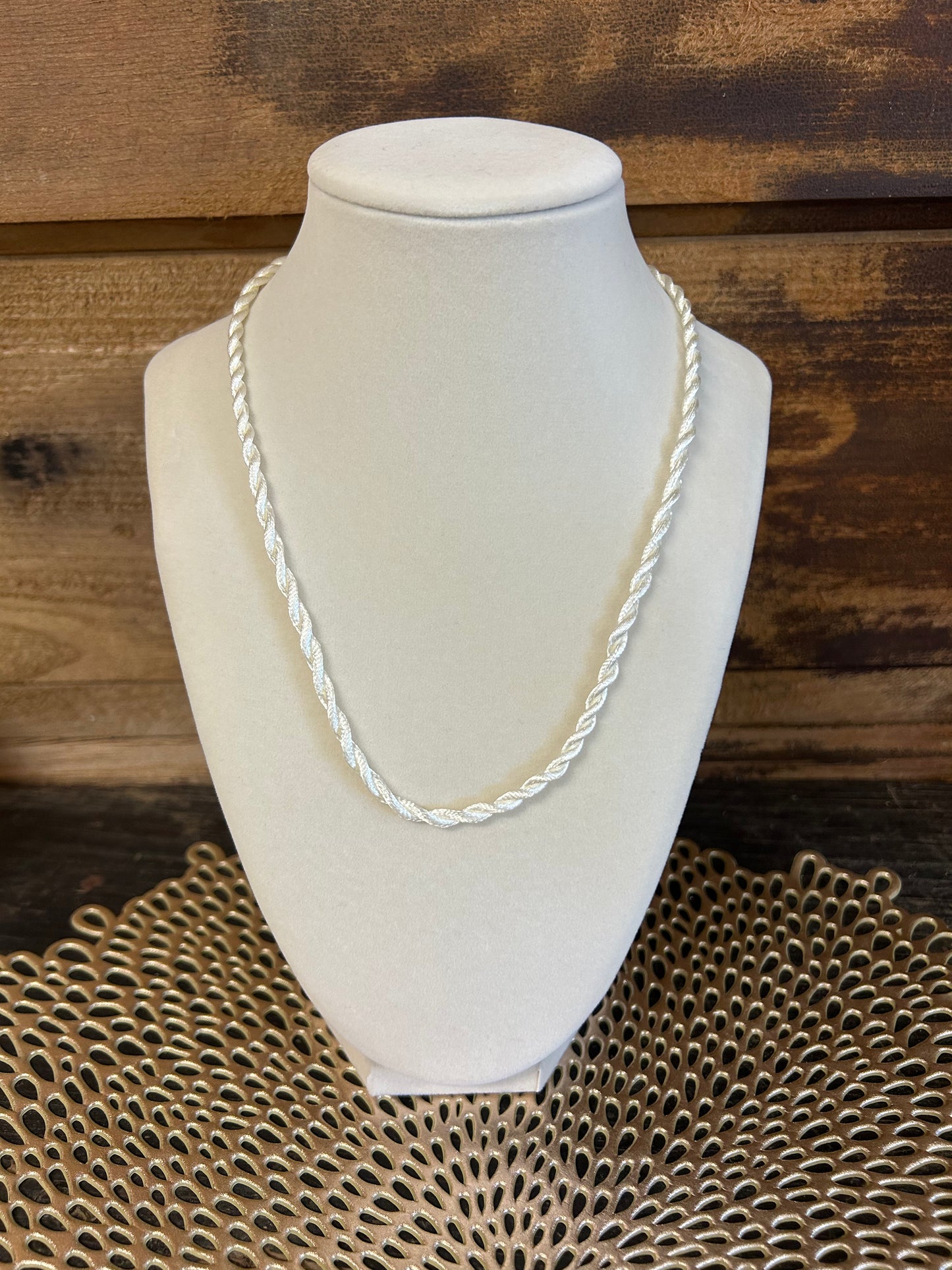 Custom Charm Necklace with Cord