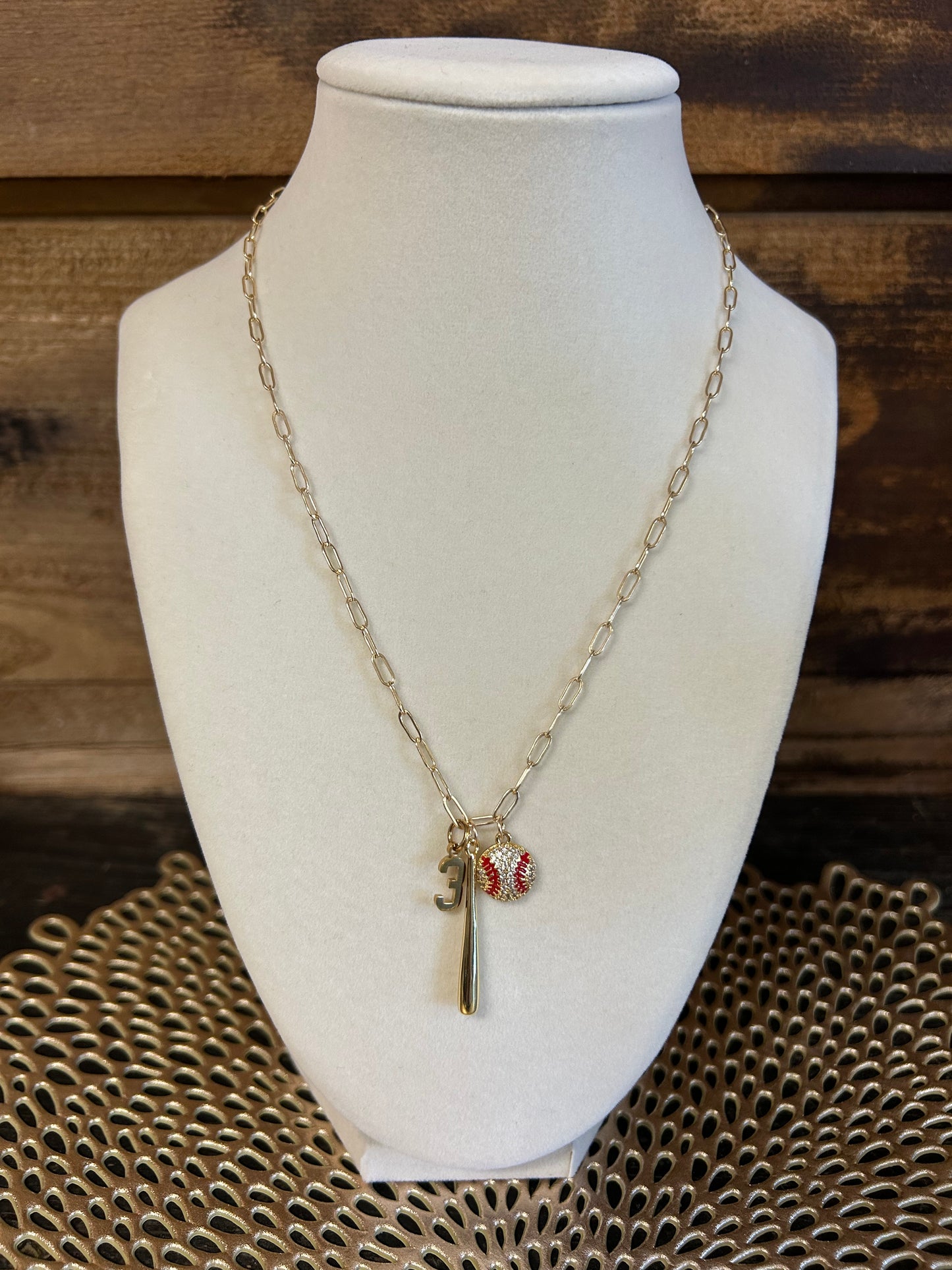Custom Sports Charm Necklace